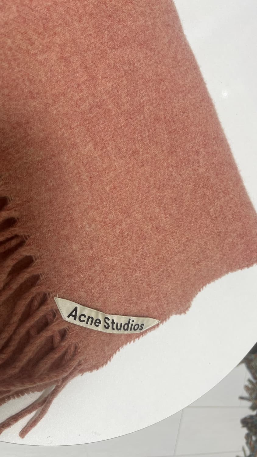 아크네스튜디오 목도리 머플러 로즈멜란지 상품이미지4