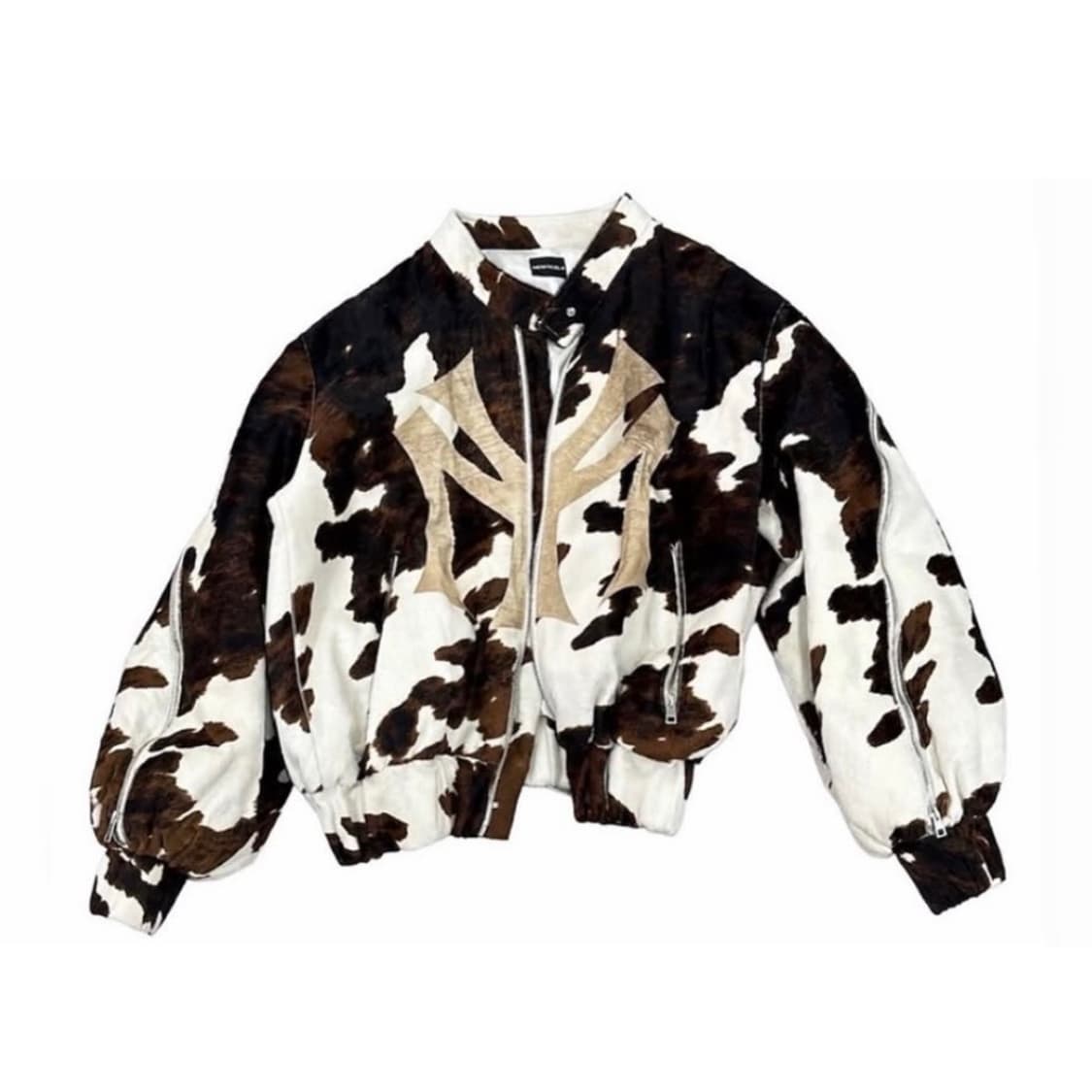 구함)) Mowalola cow bomber 상품이미지1