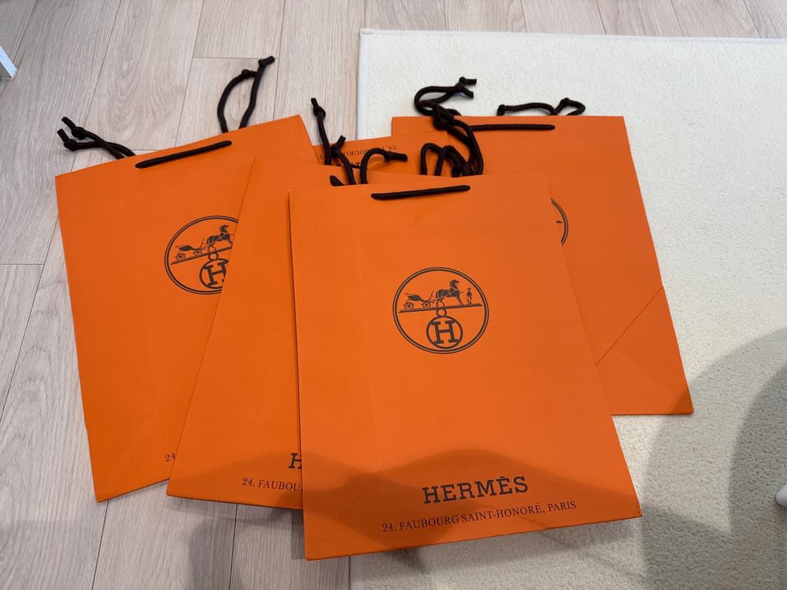 [새상품] 에르메스 에르메스가방 명품쇼핑백 종이가방 상품이미지3