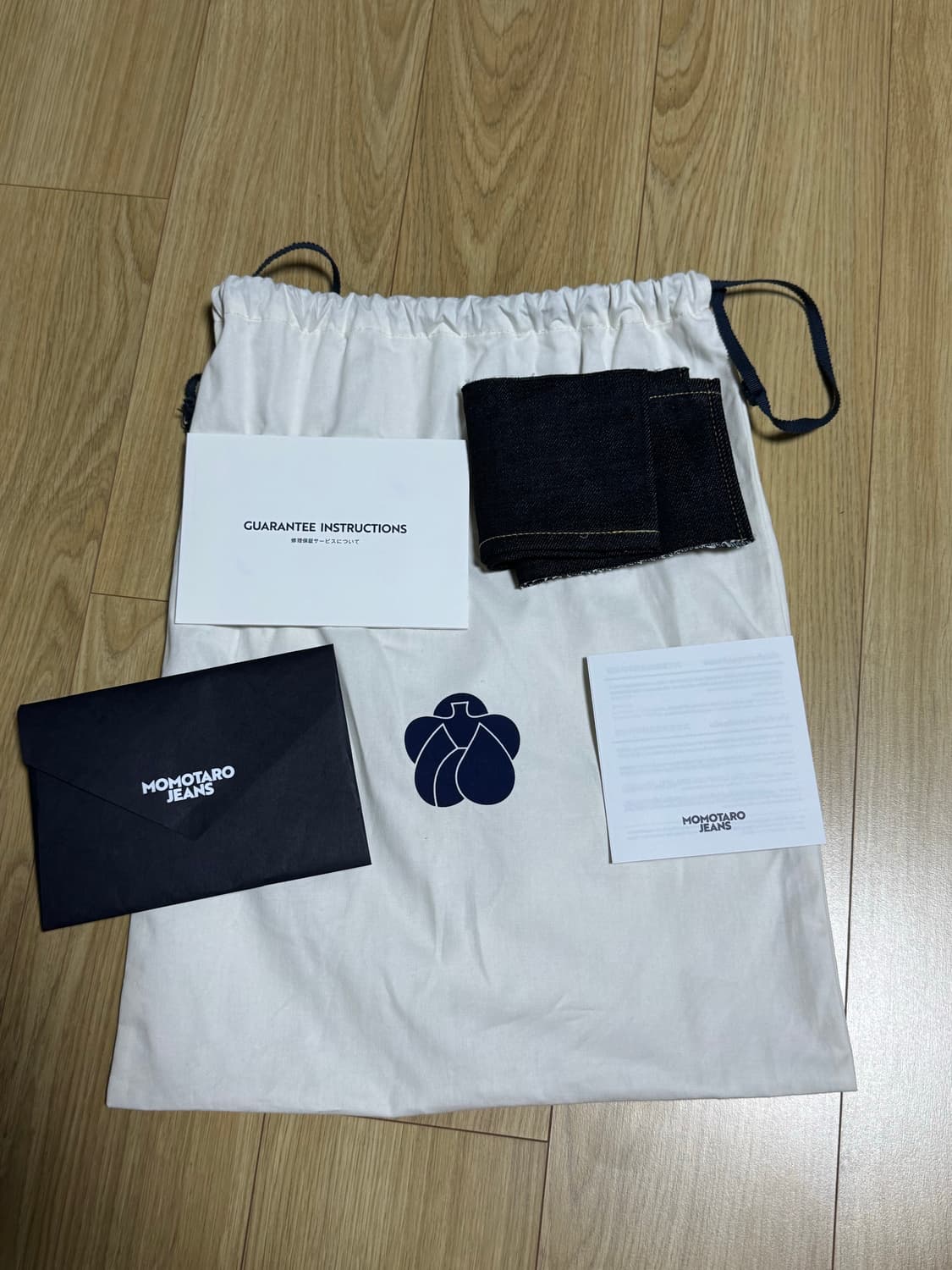 모모타로진 스탠다드 스트레이트 셀비지 데님 상품이미지4