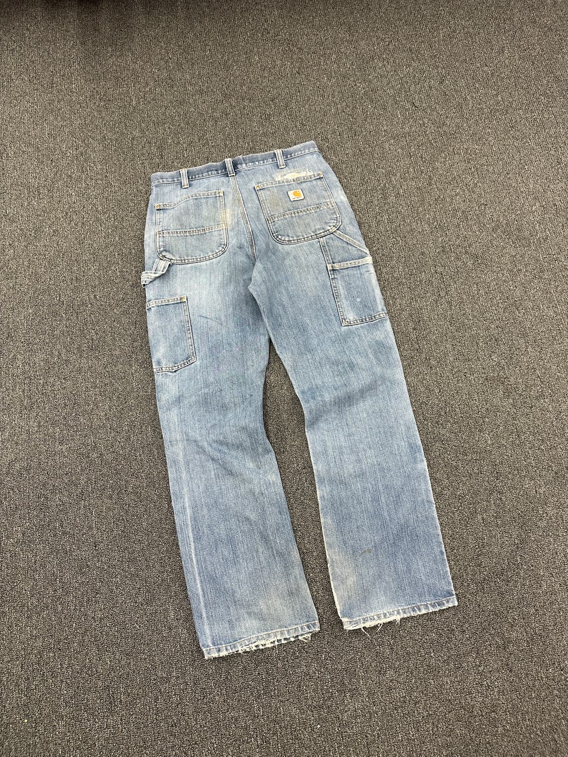 32) 칼하트 Relaxed Fit 더블니 데님팬츠  상품이미지8