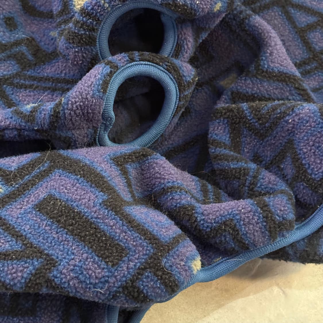 90s 🇺🇸 USA 콜롬비아 플리스 후리스 아즈텍 콜럼비아 상품이미지4