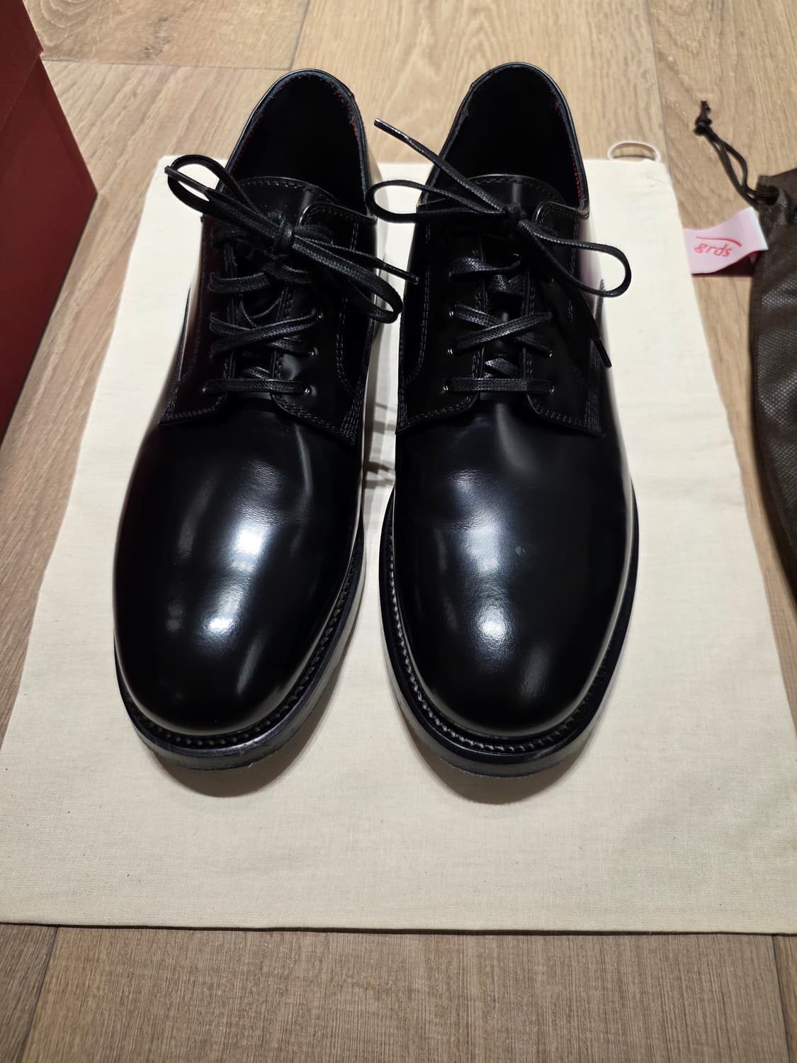 제품명은 그라더스 blusher 15 블랙, 사이즈는 265입니다.  상품이미지2