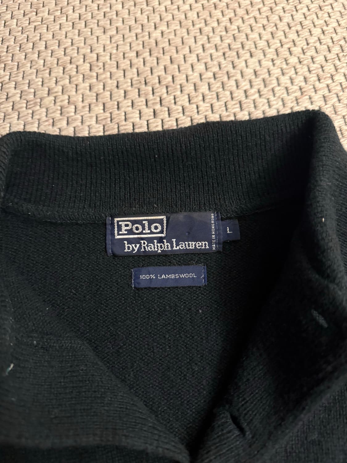 폴로 램스울 pk니트 상품이미지2