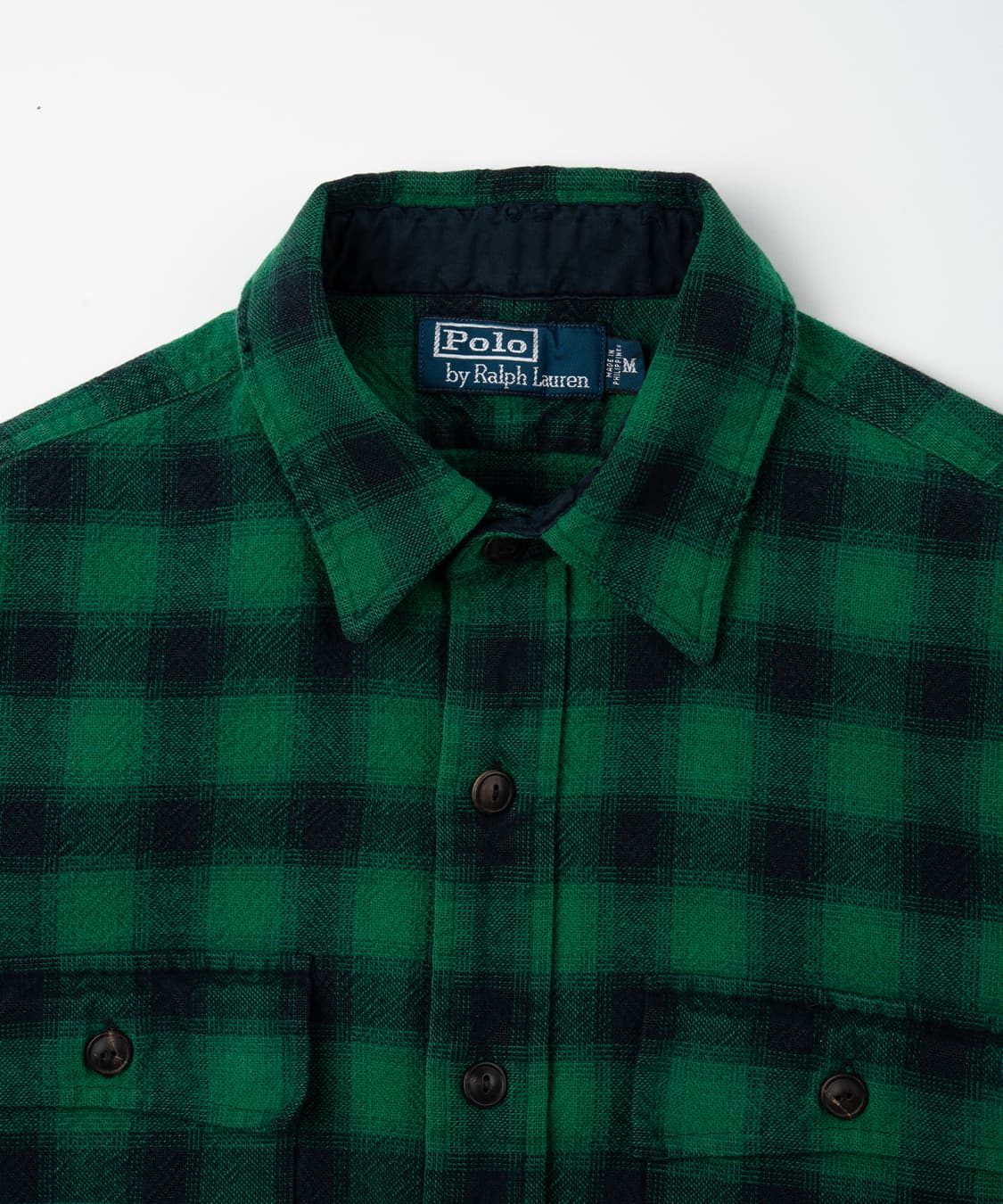 (100) 폴로랄프로렌 "그린 버팔로 체크" 플란넬 오버 셔츠  상품이미지2