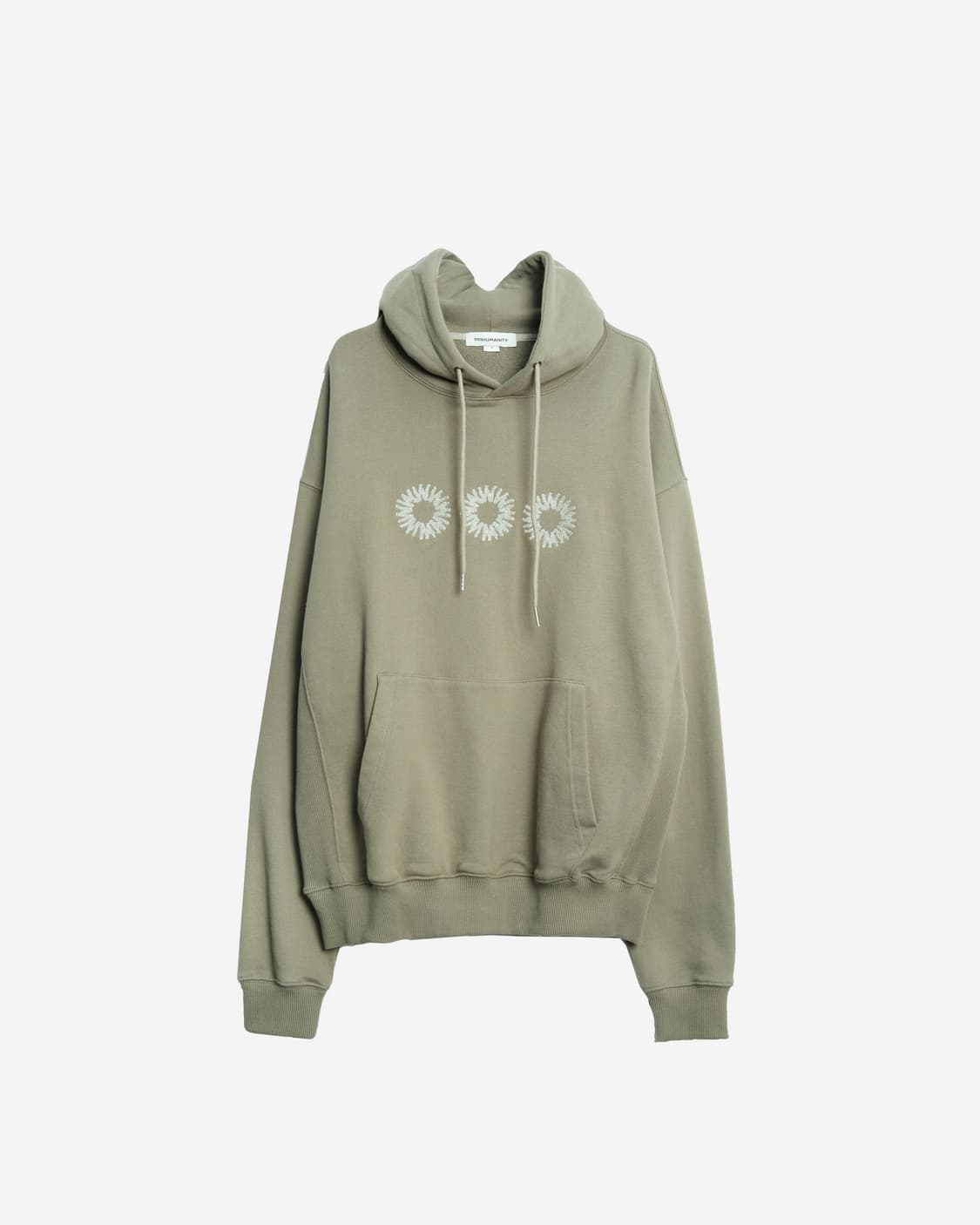 999humanity EVD 후디 (페이디드 올리브) 상품이미지1