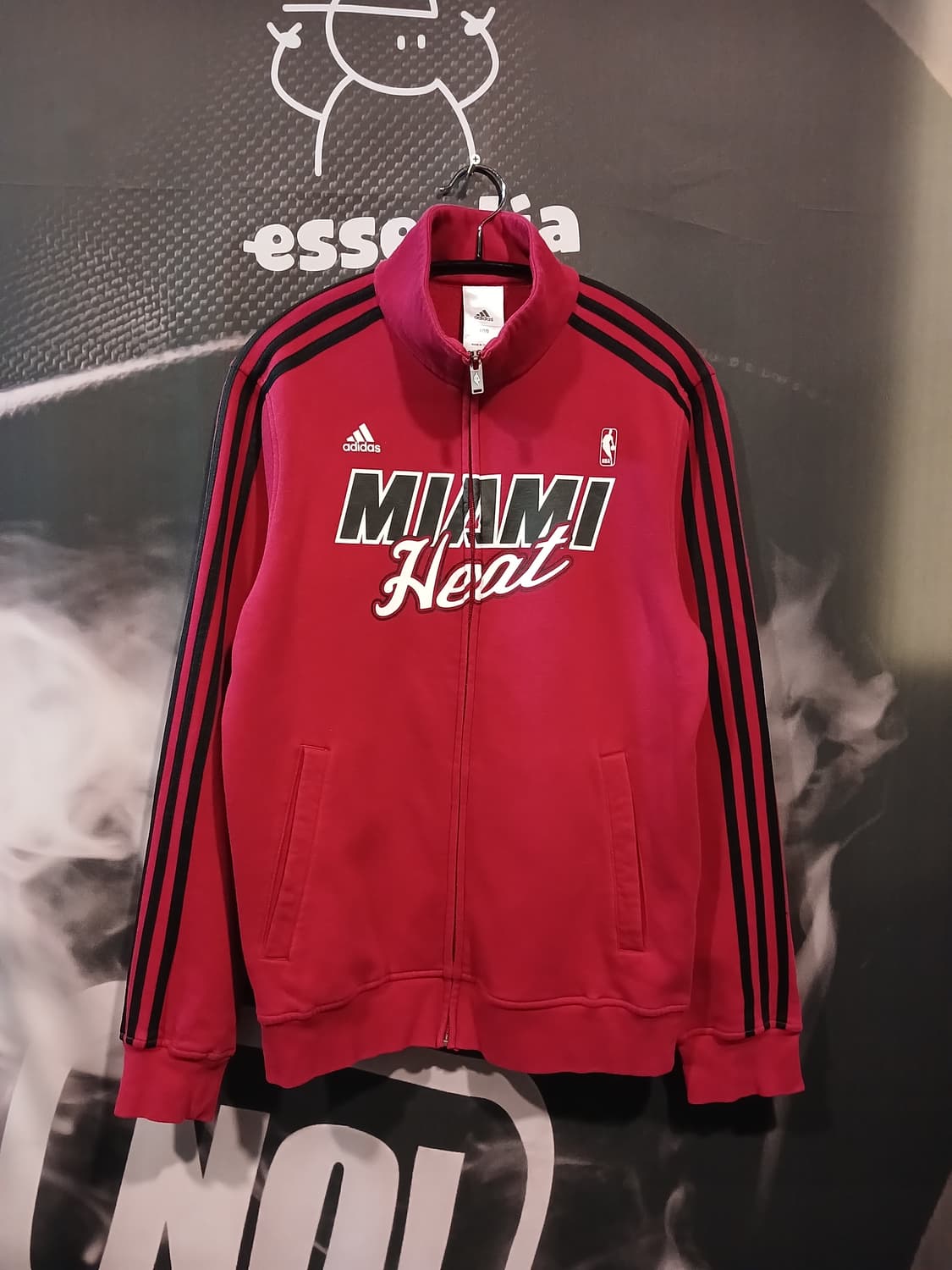  아디다스 NBA 마이애미 히트 팀 로고 트랙 재킷 상품이미지1