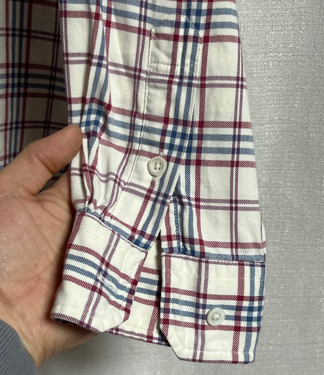 공용 빈폴 체크 셔츠 남방 105 상품이미지2