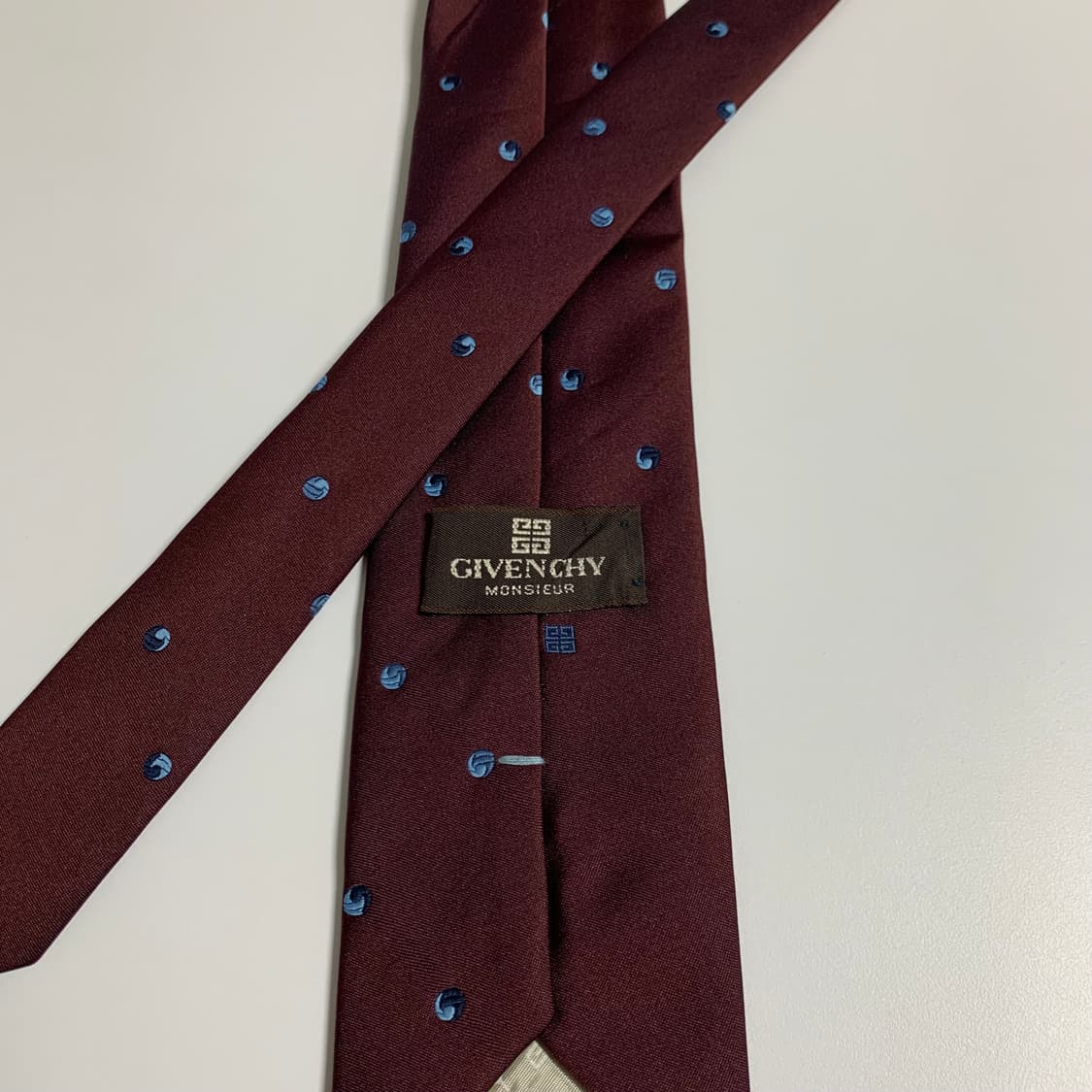 지방시(GIVENCHY) 혼방 도트디자인 명품넥타이 A+등급 7.7cm 상품이미지5