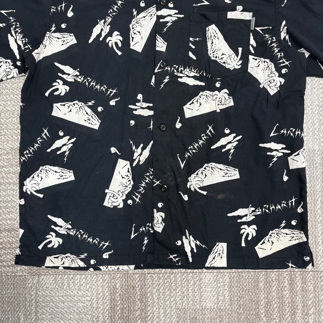[XL] 칼하트 하와이안 반팔 셔츠 상품이미지2