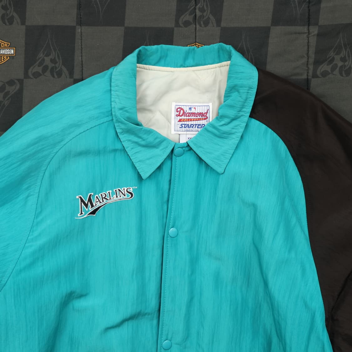 90S 스타터 플로리다 말린스 봄버 자켓 3XL B17 상품이미지2