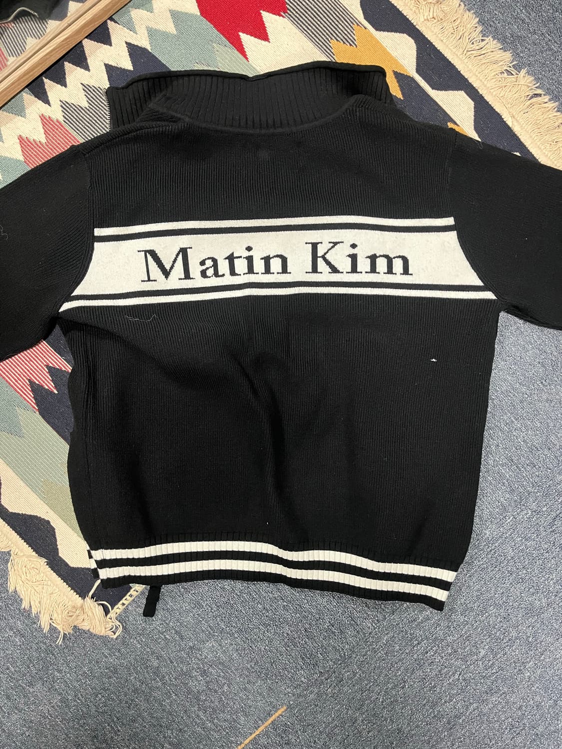 마뗑킴 스펠포인트 니트집업 상품이미지2