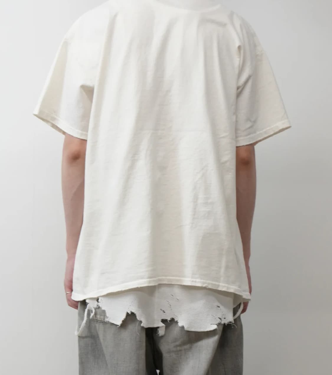 [OS] 안셀름 EMBROIDERY DYED T-SHIRT(WHITE) 상품이미지3