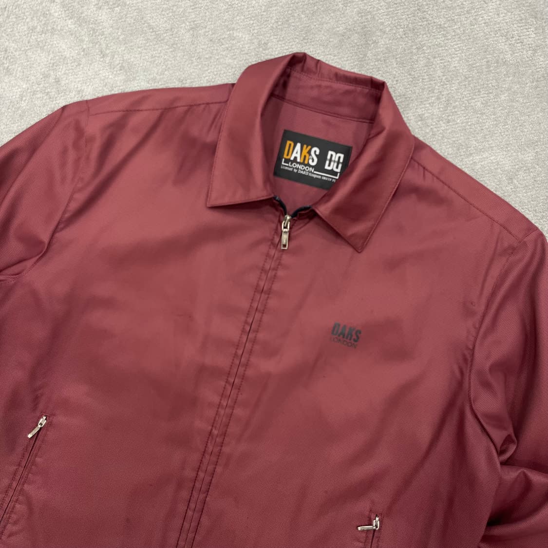 95 닥스 버건디 블루종 자켓 상품이미지2