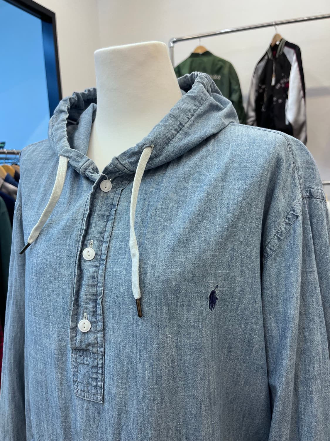 폴로 랄프 로렌 버튼 데님 아노락 상품이미지2