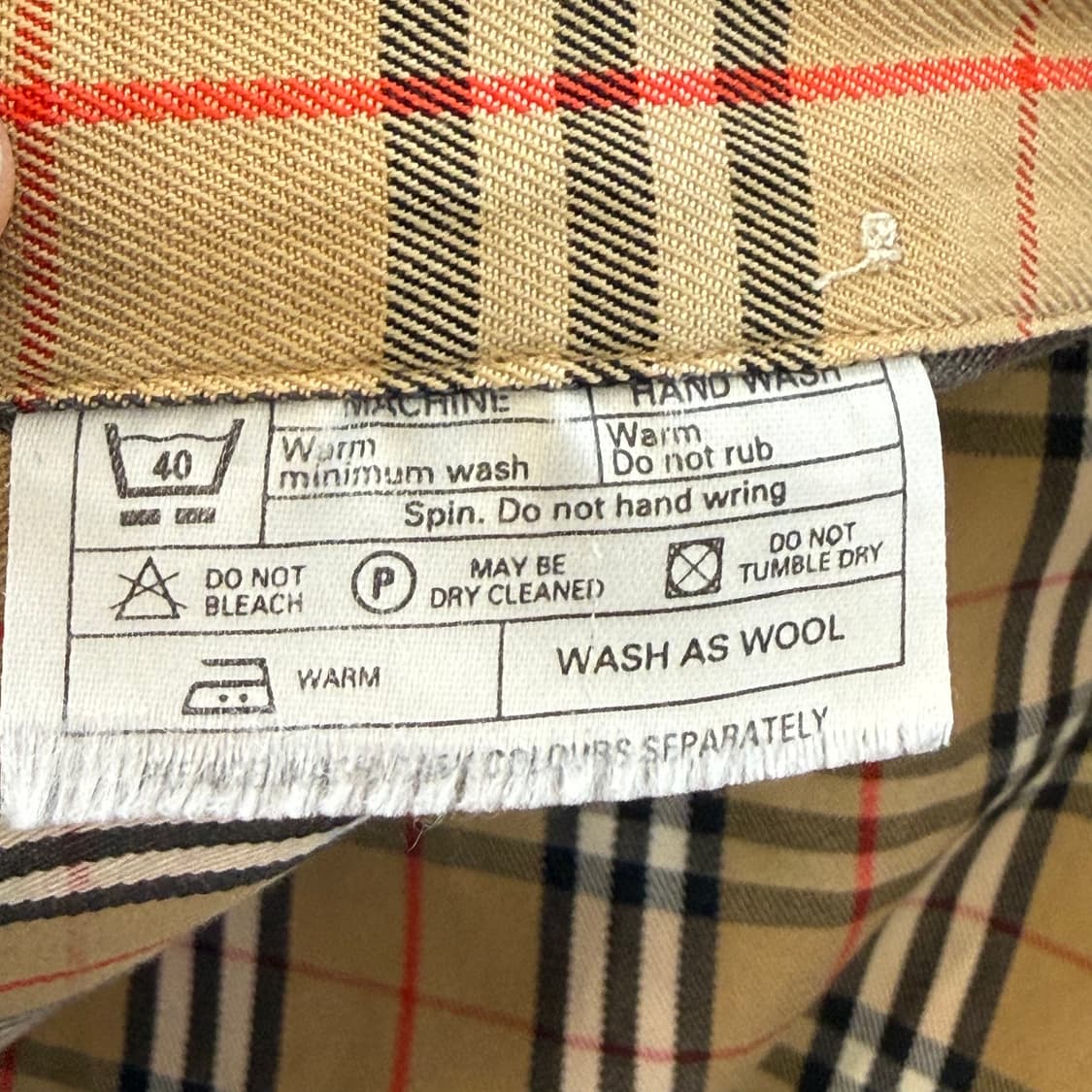 Burberry 노바체크 셔츠 상품이미지4