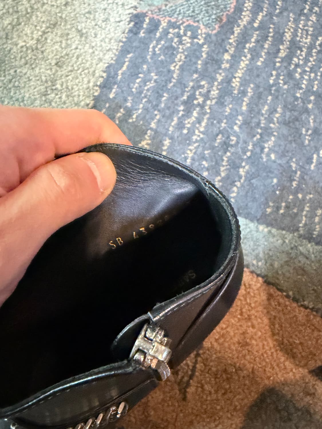 생로랑 체인 하네스 힐 부츠 size 39 (250-255) 상품이미지9