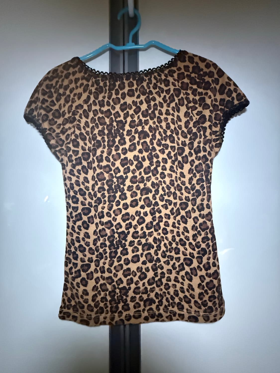 호피무늬 반소매 티셔츠 no 상품이미지2