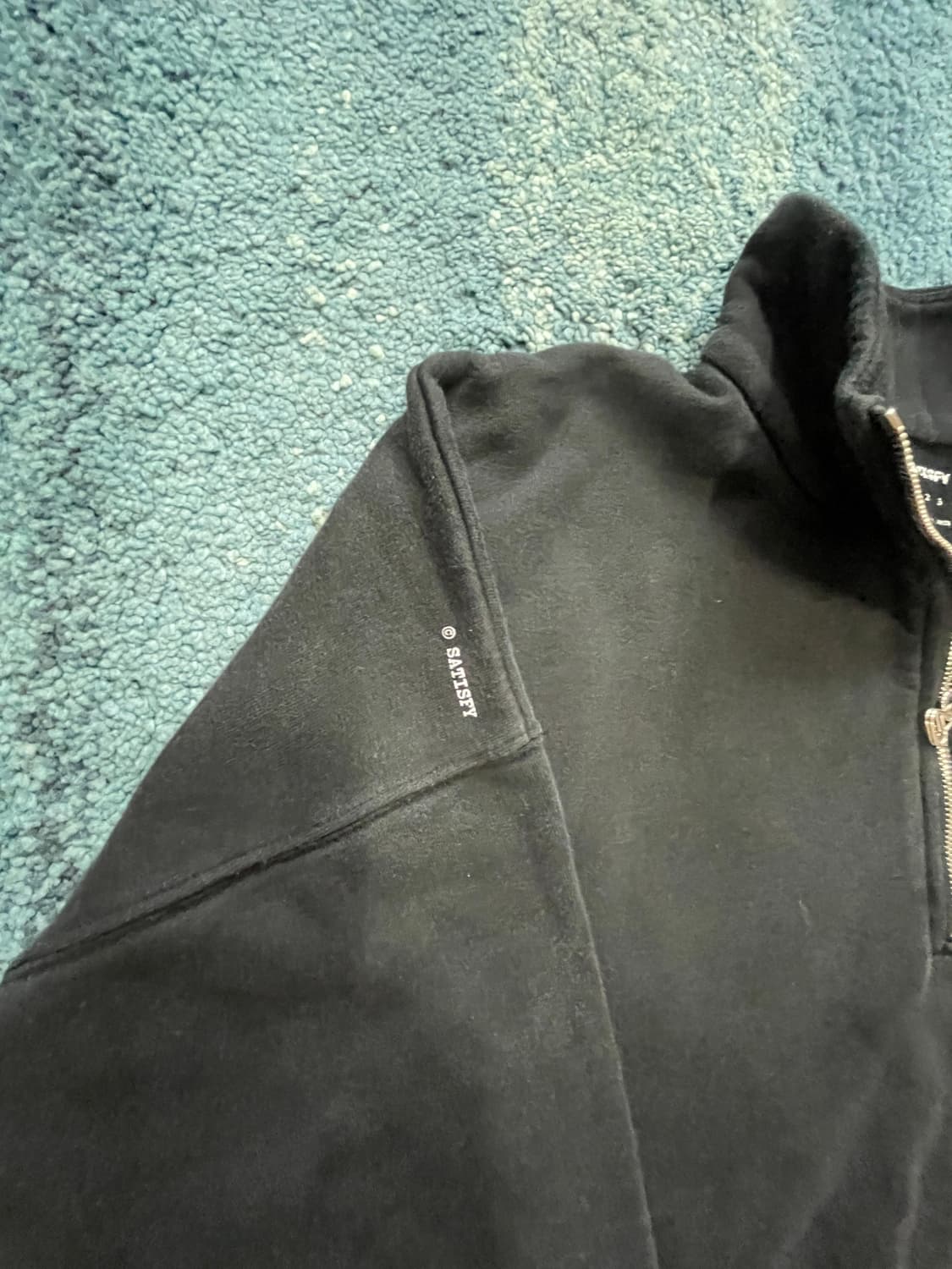 새티스파이 소프트쉘 하프집업 맨투맨 상품이미지6