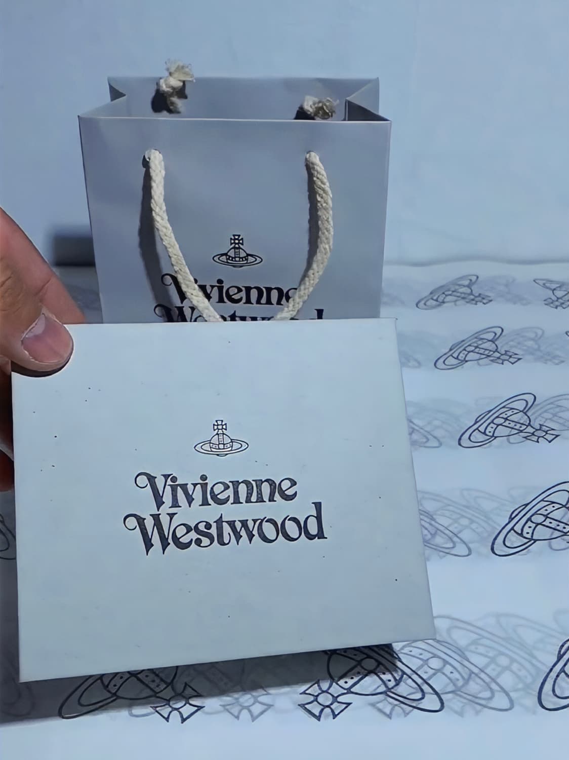 비비안웨스트우드 아카이브 블랙 유광 레더 에나멜 반지갑(풀구성, 새상품) 상품이미지5