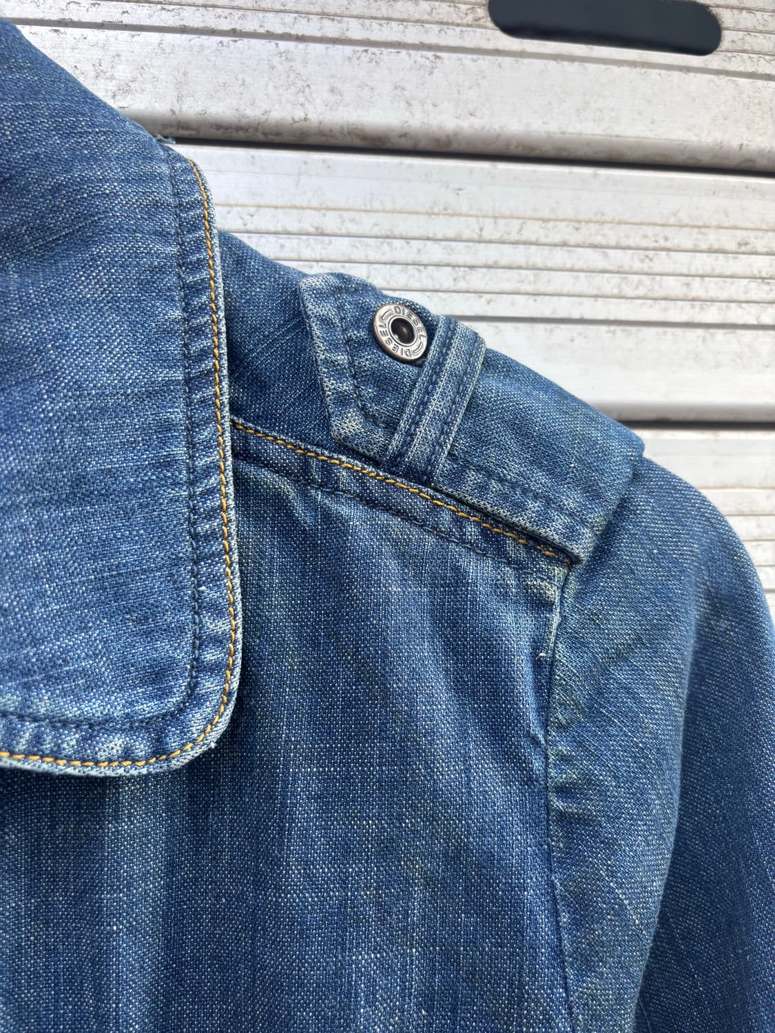 Diesel Y2K Patch Crop Denim Jacket 상품이미지5