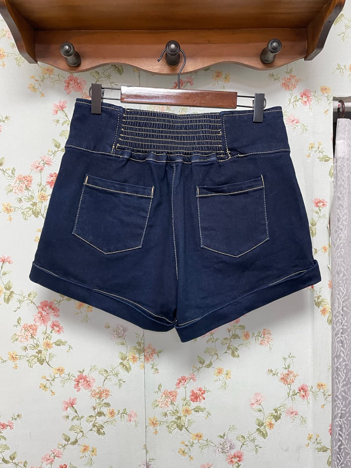 세일러 버튼 데님 팬츠 상품이미지2