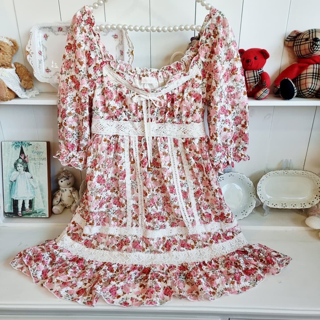 리즈리사 LIZ LISA 오프숄더원피스 상품이미지1