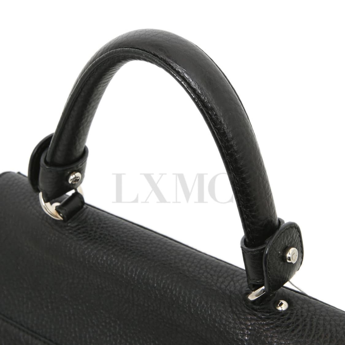 페라가모 소피아 블랙 간치니 토트 플랩 숄더백 21-A896 상품이미지7