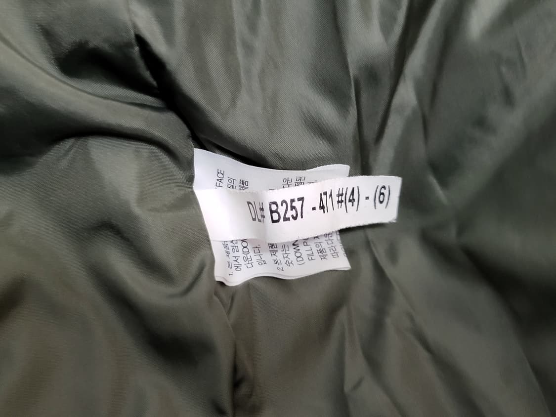 노스페이스 블룸 구스 다운베스트(NYV1DD80)카키 상품이미지7