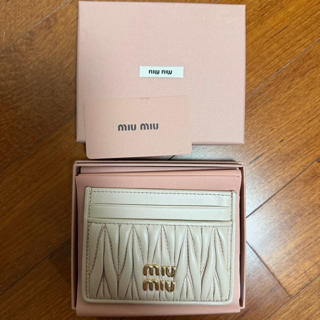 미우미우 카드지갑 상품이미지2