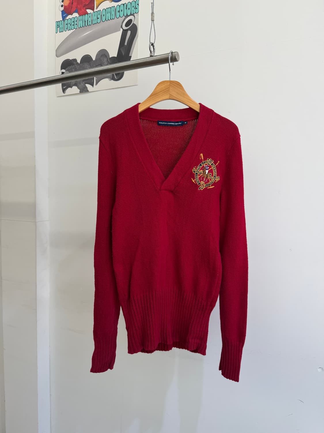 RALPH LAUREN SPORT 브이넥 니트  상품이미지1