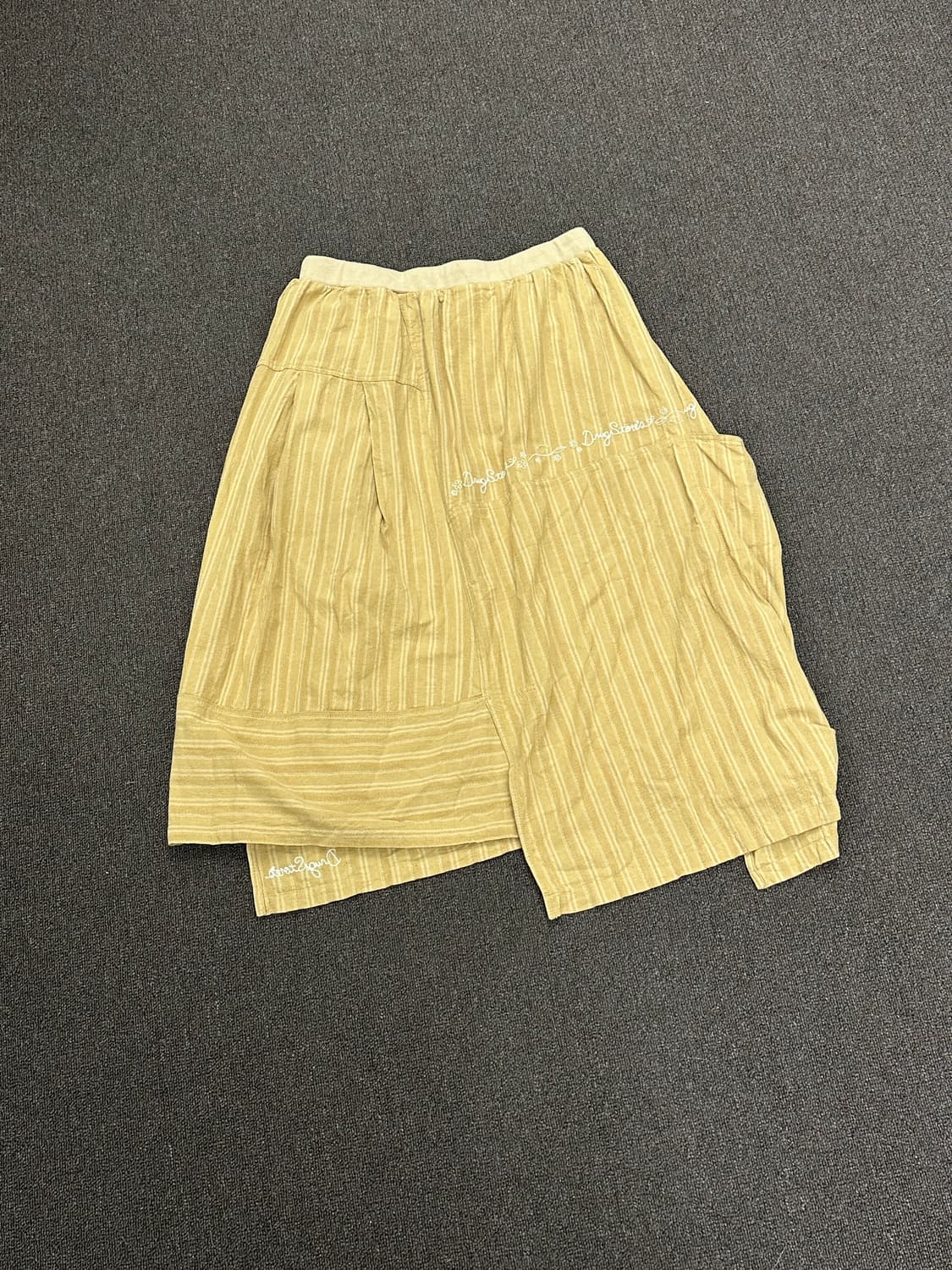 OS)Japanese vintage 밴딩 카고 언발 롱 스커트 상품이미지8