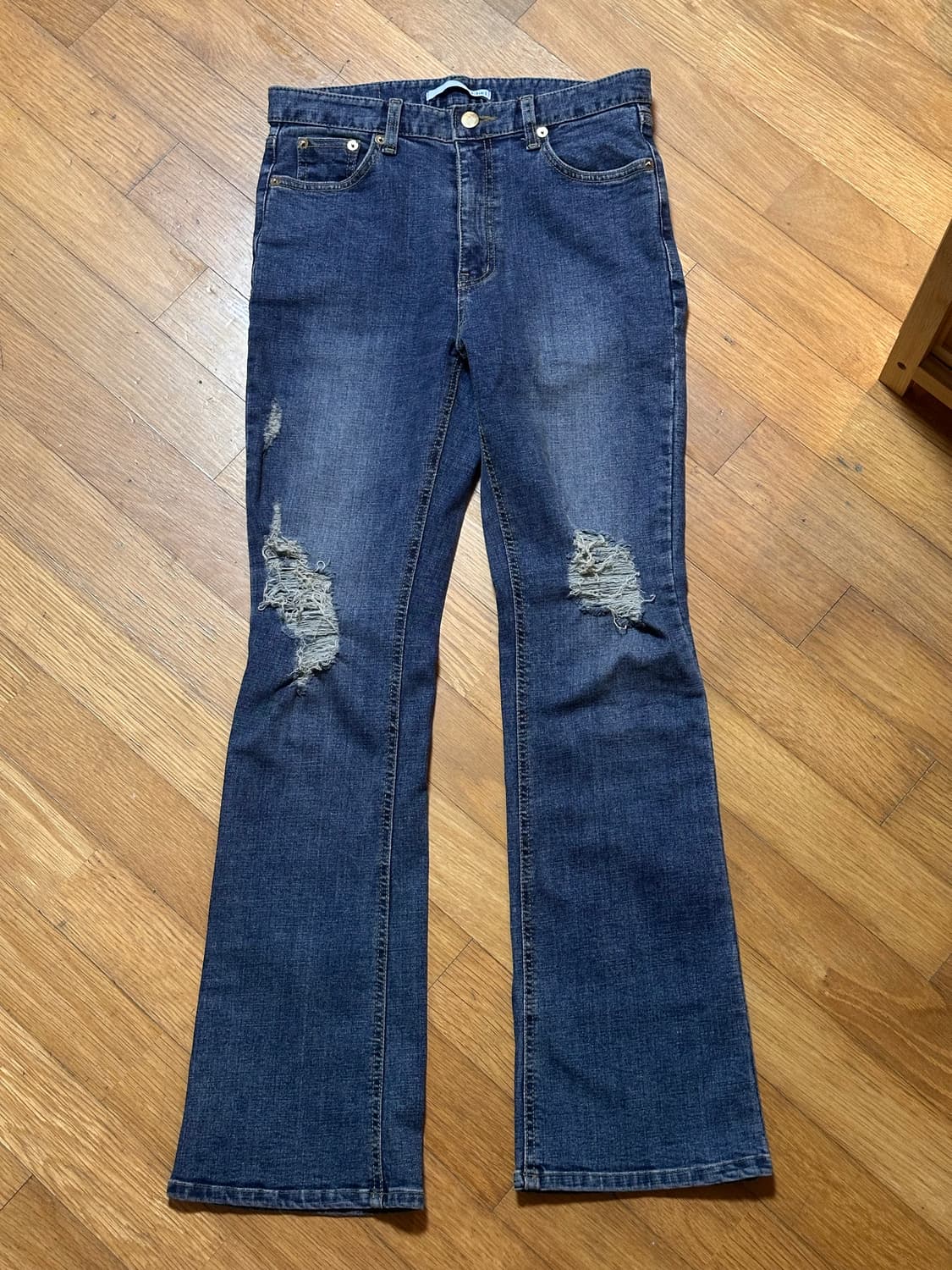 디벨 디스트로이드 부츠컷 진 상품이미지1