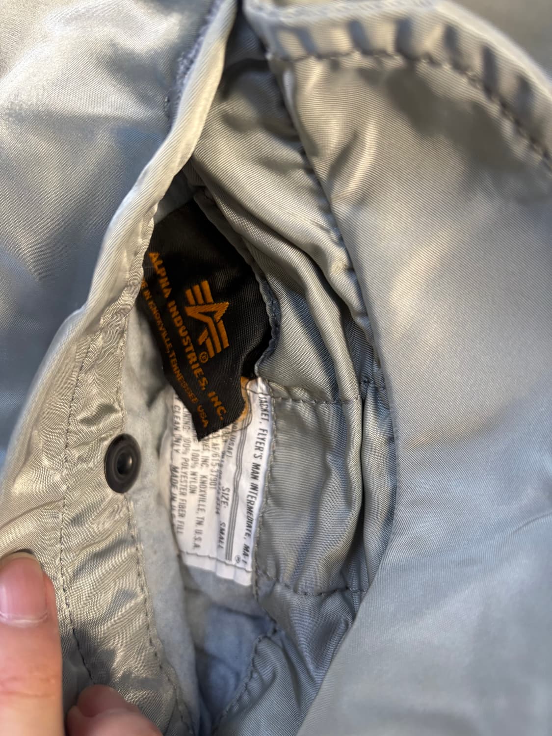 알파인더스트리 MA-1 항공 자켓 상품이미지4