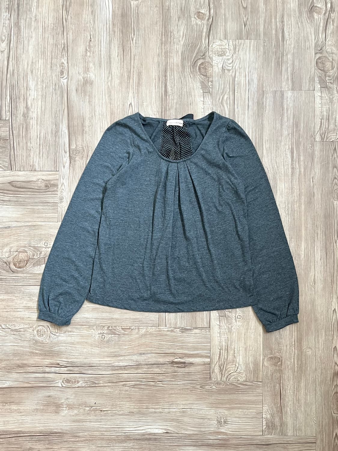 Coupy vtg 백 도트 블라우스 상품이미지1