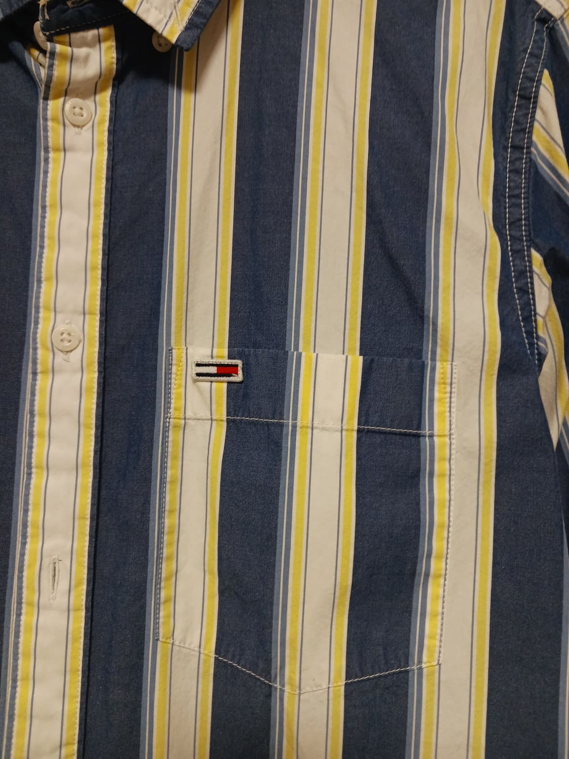 타미힐피거 스트라이프 릴렉스핏 셔츠 상품이미지2