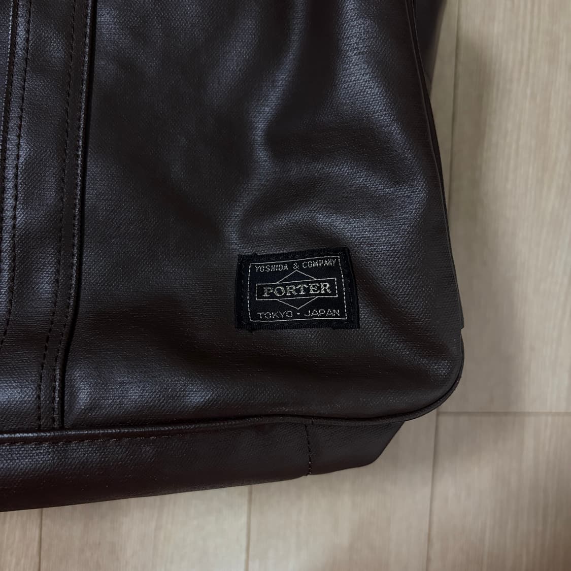 요시다포터 porter 프리스타일 보스턴백 브라운 상품이미지3