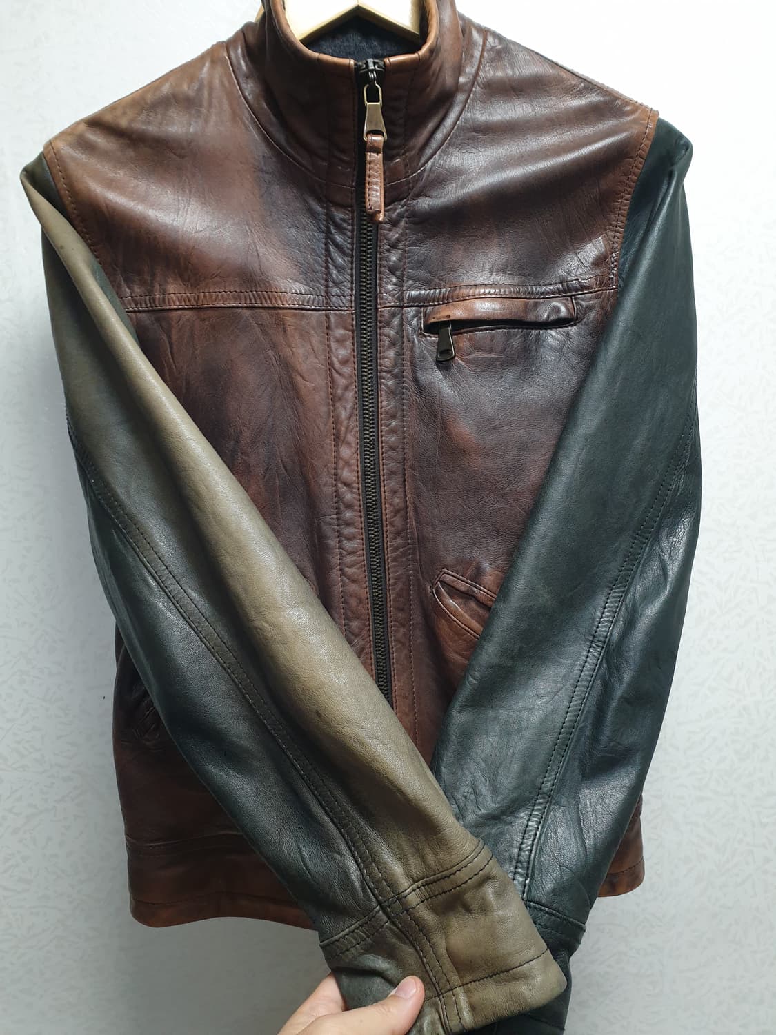 [46/95] GARRETT 가렛 가죽자켓 상품이미지4