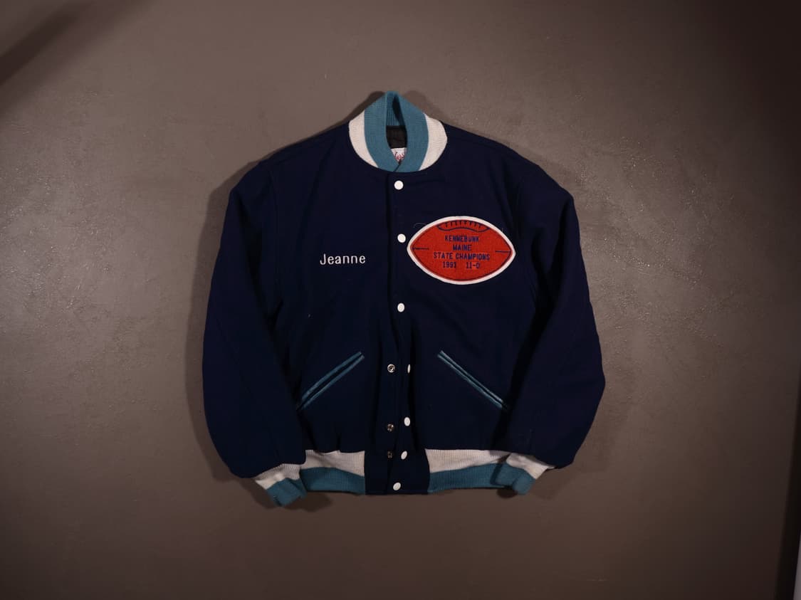 70s 해처스 울 바시티 자켓 상품이미지1