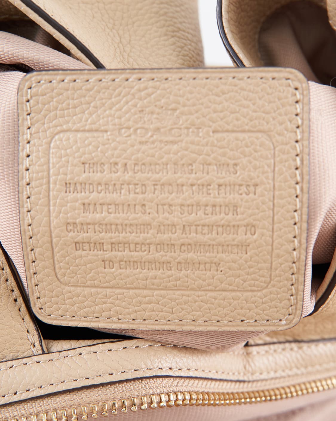 Coach 에디 페이블 레더 숄더백 상품이미지9