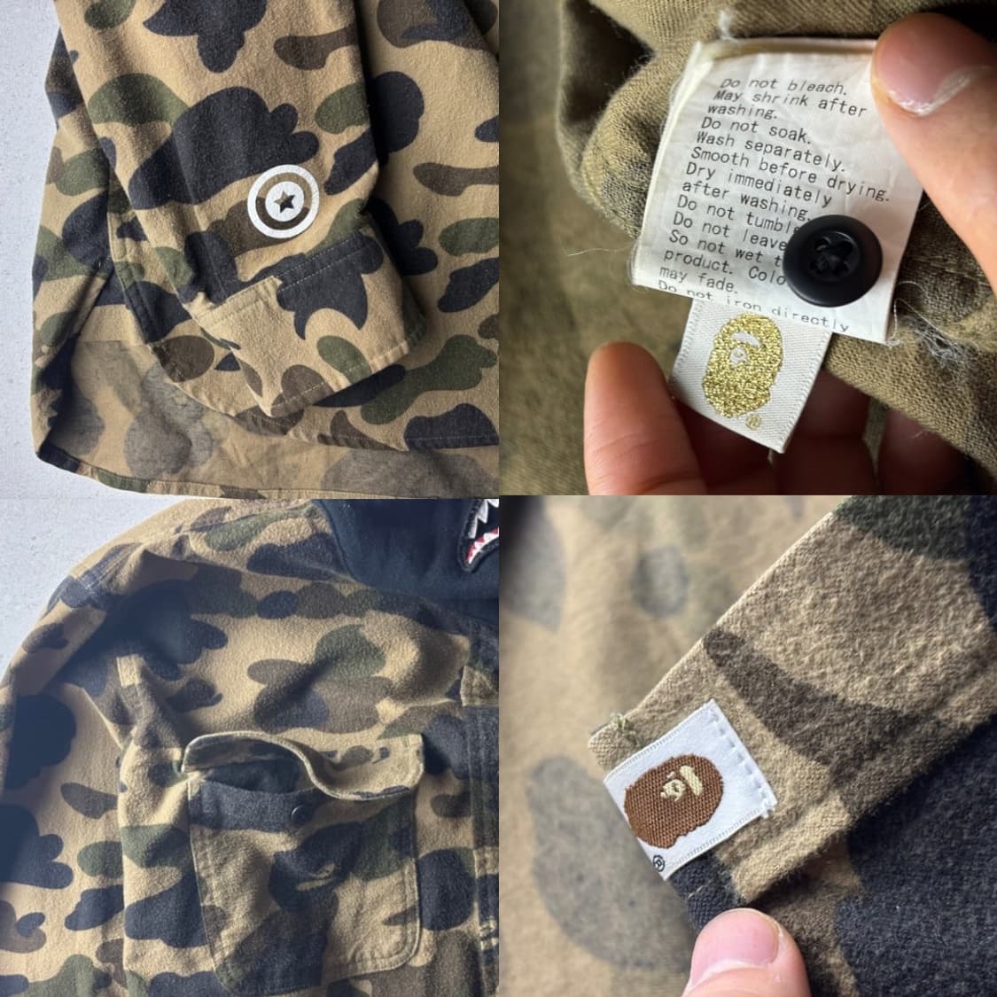 베이프 샤크셔츠 상품이미지3