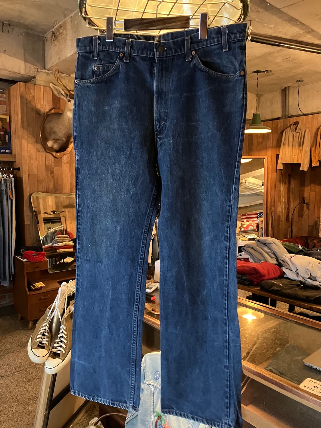 80s USA Levis 517 Boot Cut Denim Pants 상품이미지2
