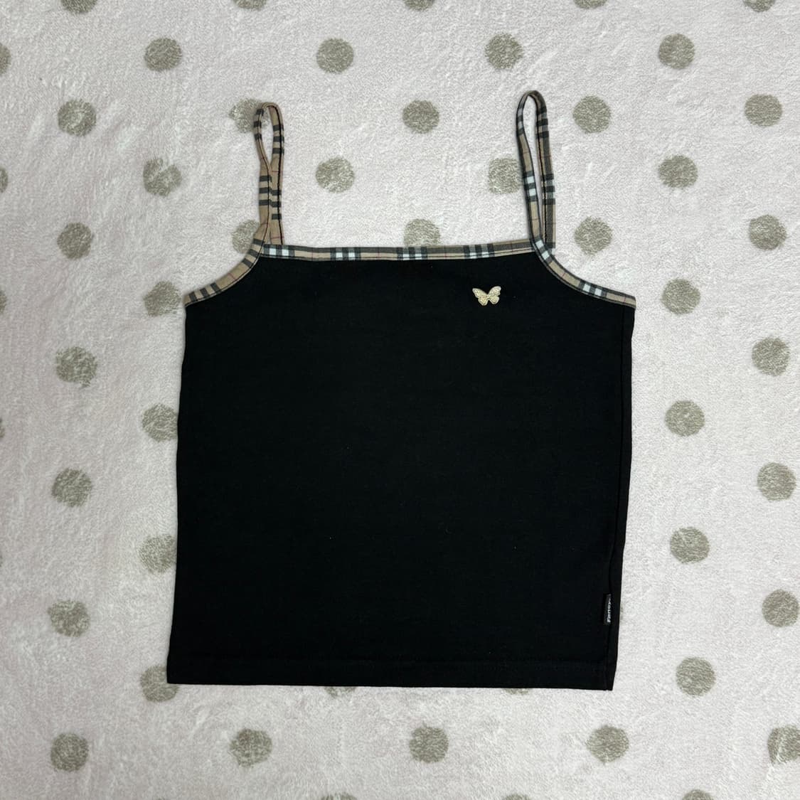 팬시클럽 나비 크롭가디건 나시 세트 상품이미지7