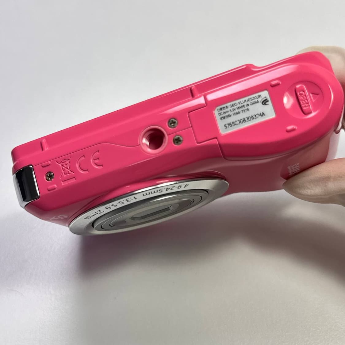 딸기우유) Samsung Vluu ES30 삼성 블루 핑크 디카 상품이미지6