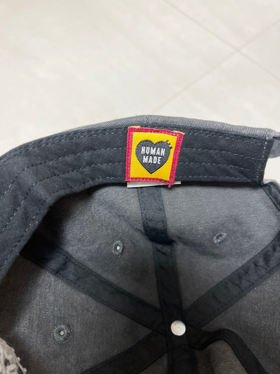 휴먼메이드 볼캡 그레이 상품이미지2