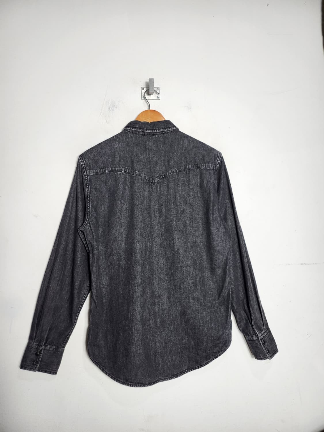 S 리바이스 흑청 웨스턴 셔츠 상품이미지7