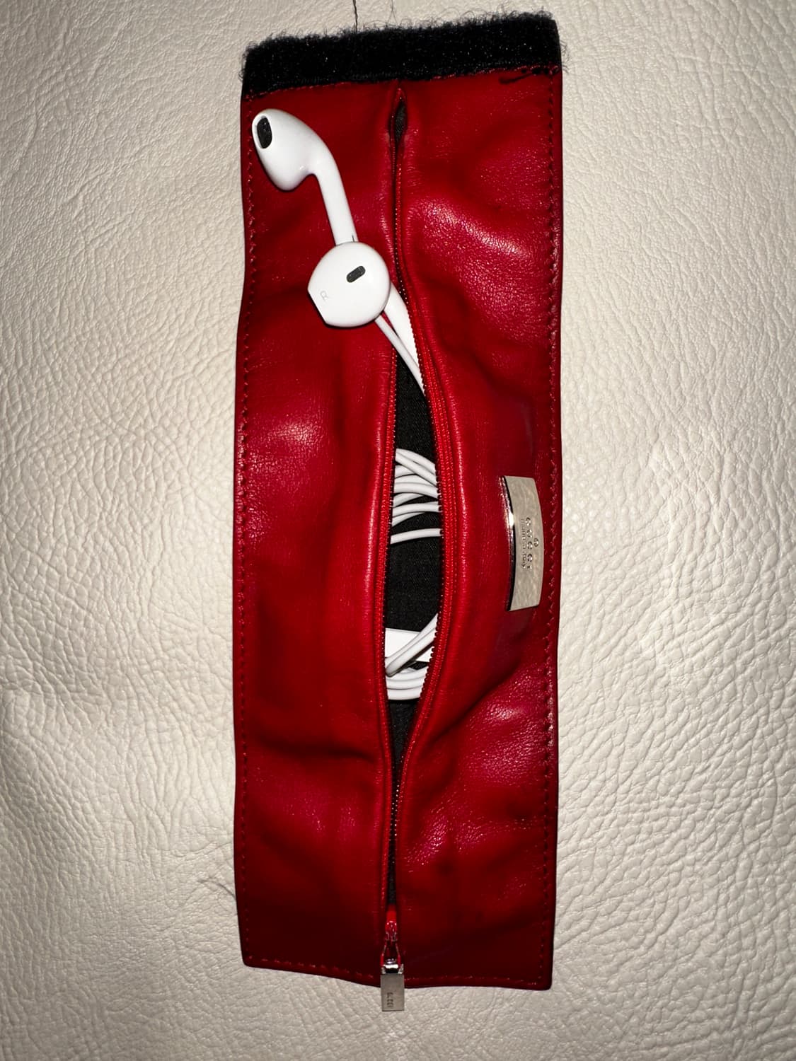 GUCCI by Tom Ford 레더 벨크로 커프 브레이스릿 상품이미지5