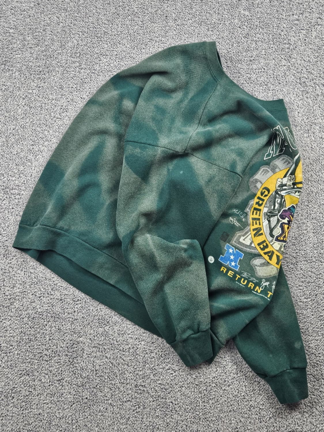 90's USA 델타 다잉워시드커스텀 맨투맨 ( 2XL ) / 10138 상품이미지3