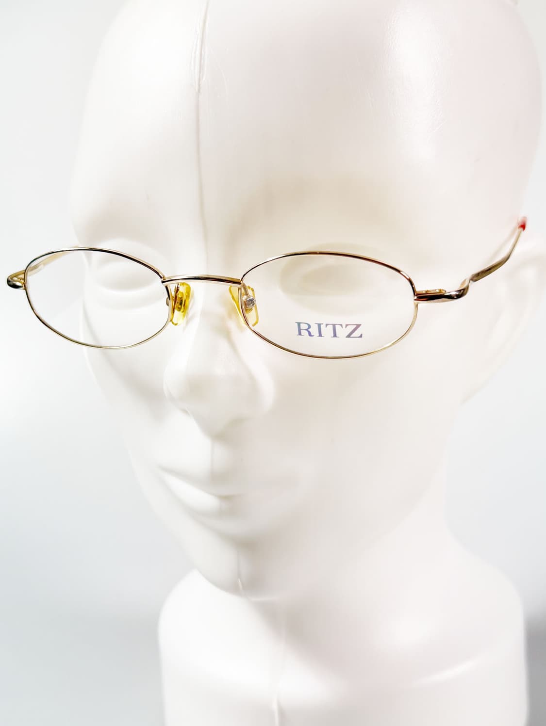 RITZ 골드 슬림 오벌 메탈 프레임 빈티지 안경 상품이미지8