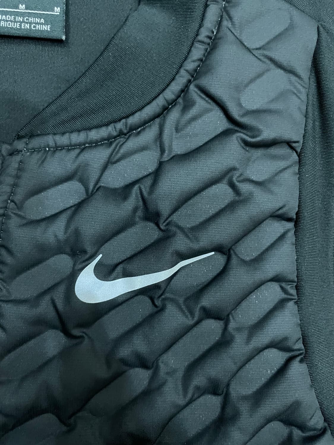 나이키 러닝 에어로로프트 크롭 베스트 조끼 블랙 상품이미지9